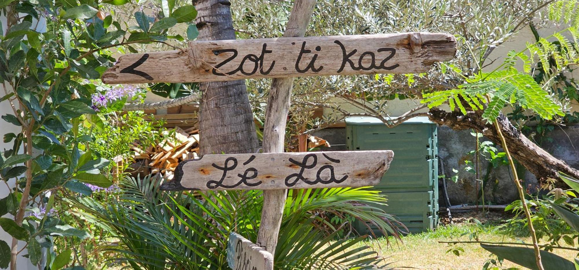Ti Kaz Cheu Nous Villa Saint-Louis Exteriör bild