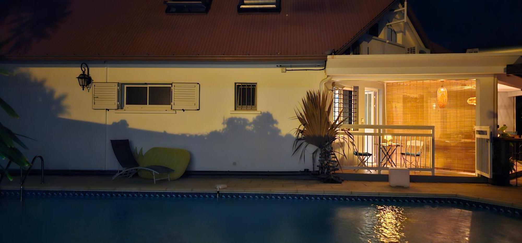 Ti Kaz Cheu Nous Villa Saint-Louis Exteriör bild
